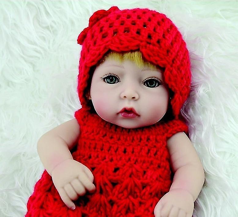 Venta Internacional - Set De Suéteres Para Muñecas Recién Nacidas De 11 Pulgadas En Rojo