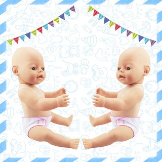 Foto 3 | Venta Internacional - Pañales Para Muñecas Dc-beautiful Para Muñecas De 35 A 45 Cm, Paquete De 4