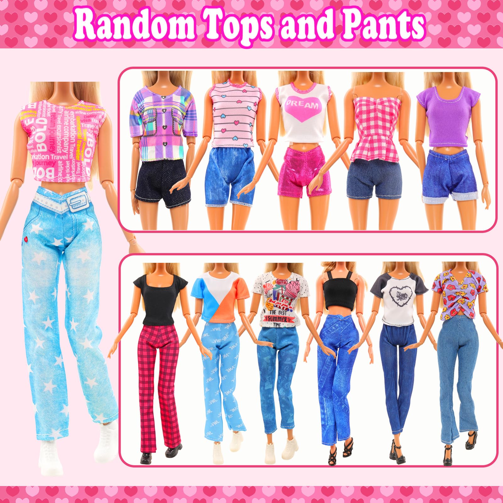 Foto 5 pulgar | Venta Internacional - Set De Ropa Y Accesorios De Moda Para Muñecas De 11.5 Pulgadas