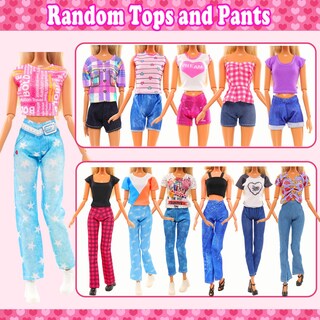 Foto 4 | Venta Internacional - Set De Ropa Y Accesorios De Moda Para Muñecas De 11.5 Pulgadas