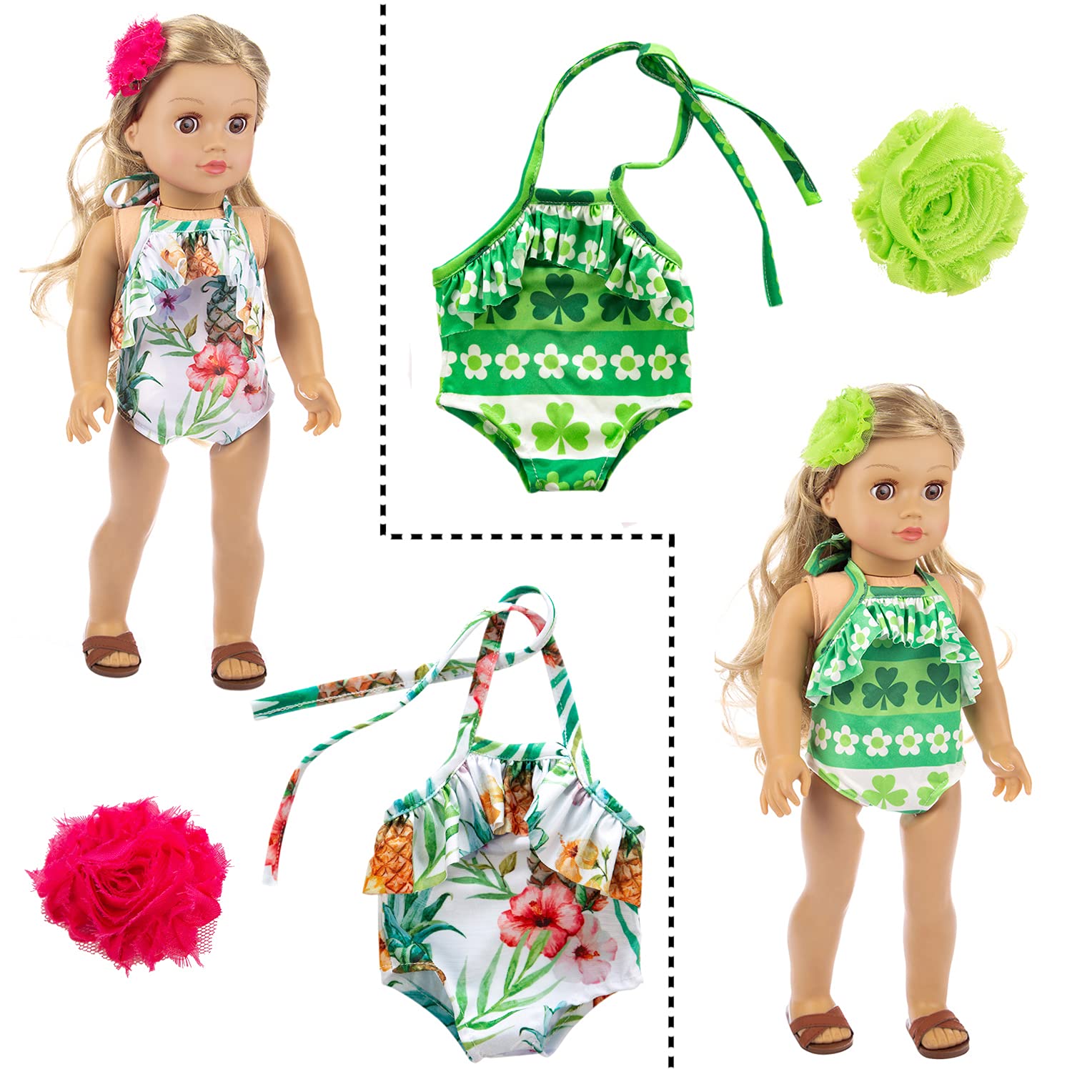Foto 6 pulgar | Venta Internacional - Set De Ropa Para Muñecas Zita Element Para Muñeca Americana De 18 Pulgadas