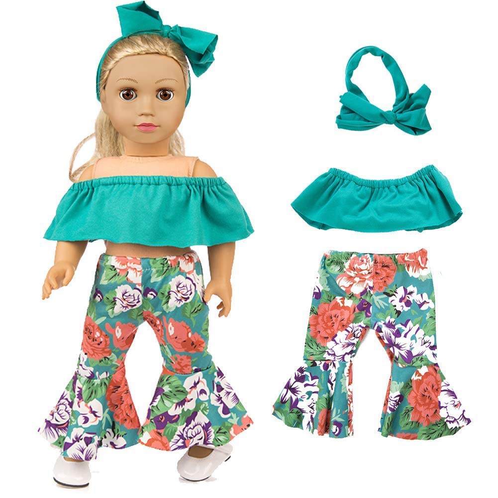 Foto 4 pulgar | Venta Internacional - Set De Ropa Para Muñecas Zqdoll Para Muñeca Americana De 18 Pulgadas Con 19 Piezas