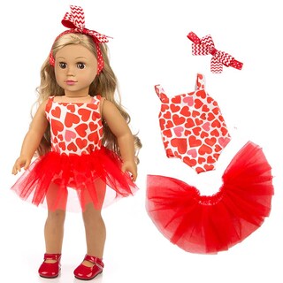 Foto 5 | Venta Internacional - Set De Ropa Para Muñecas Zqdoll Para Muñeca Americana De 18 Pulgadas Con 19 Piezas