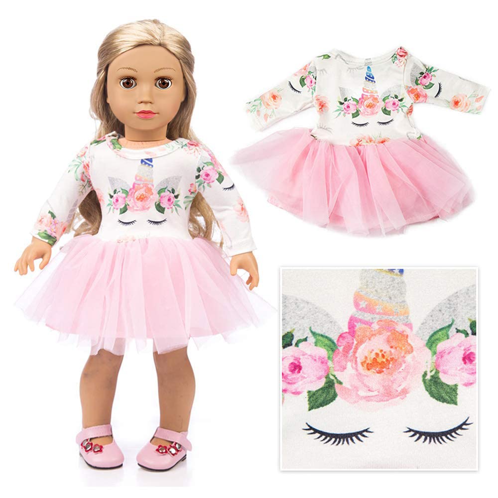Foto 7 pulgar | Venta Internacional - Set De Ropa Para Muñecas Zqdoll Para Muñeca Americana De 18 Pulgadas Con 19 Piezas