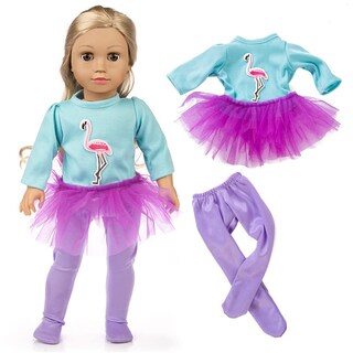 Foto 7 | Venta Internacional - Set De Ropa Para Muñecas Zqdoll Para Muñeca Americana De 18 Pulgadas Con 19 Piezas