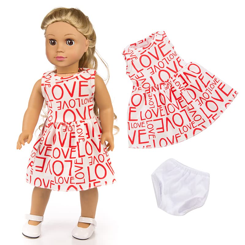 Foto 9 pulgar | Venta Internacional - Set De Ropa Para Muñecas Zqdoll Para Muñeca Americana De 18 Pulgadas Con 19 Piezas