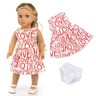 Foto 8 | Venta Internacional - Set De Ropa Para Muñecas Zqdoll Para Muñeca Americana De 18 Pulgadas Con 19 Piezas