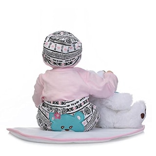 Foto 3 | Venta Internacional - Set de Ropa para Reborn Dolls Pedolltree 20-22'' Girl Pink Out 5 Piezas