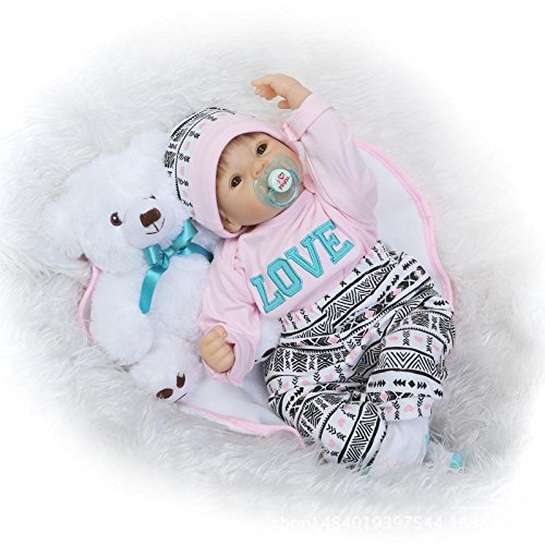 Foto 5 pulgar | Venta Internacional - Set de Ropa para Reborn Dolls Pedolltree 20-22'' Girl Pink Out 5 Piezas