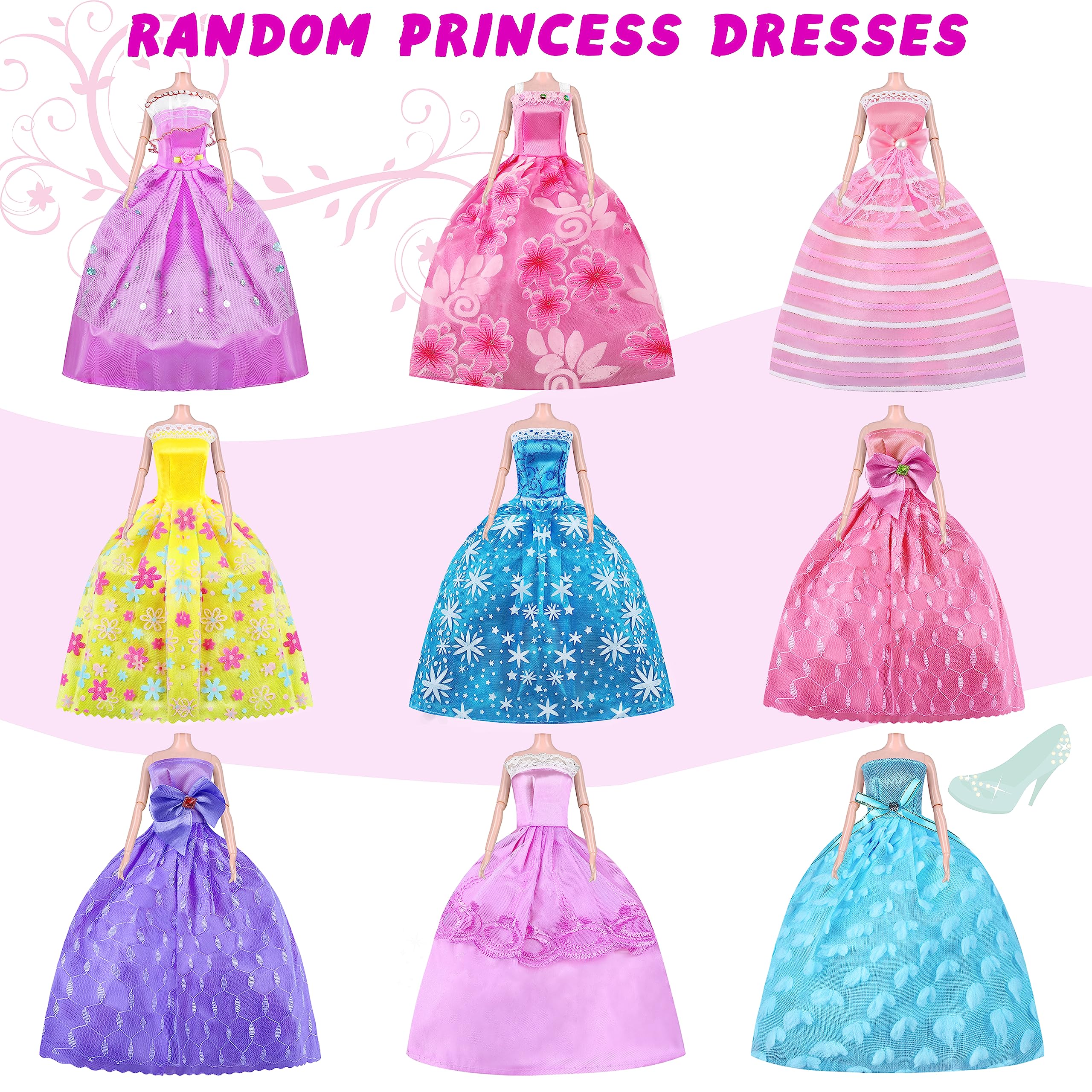 Foto 3 pulgar | Venta Internacional - Ropa Y Accesorios Para Muñecas Minifun, 84 Unidades Para Muñecas De 11.5 Pulgadas