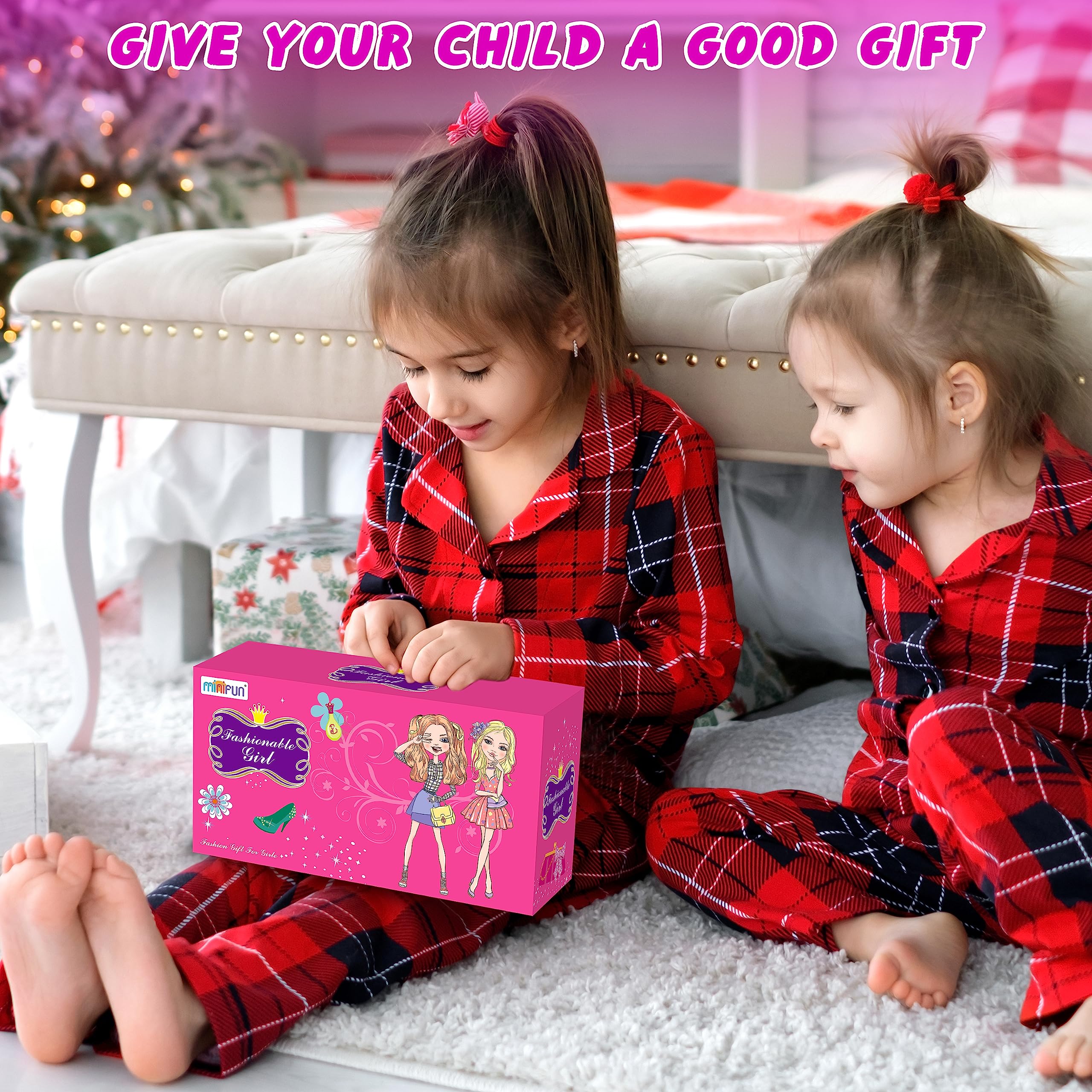 Foto 7 | Venta Internacional - Ropa Y Accesorios Para Muñecas Minifun, 84 Unidades Para Muñecas De 11.5 Pulgadas