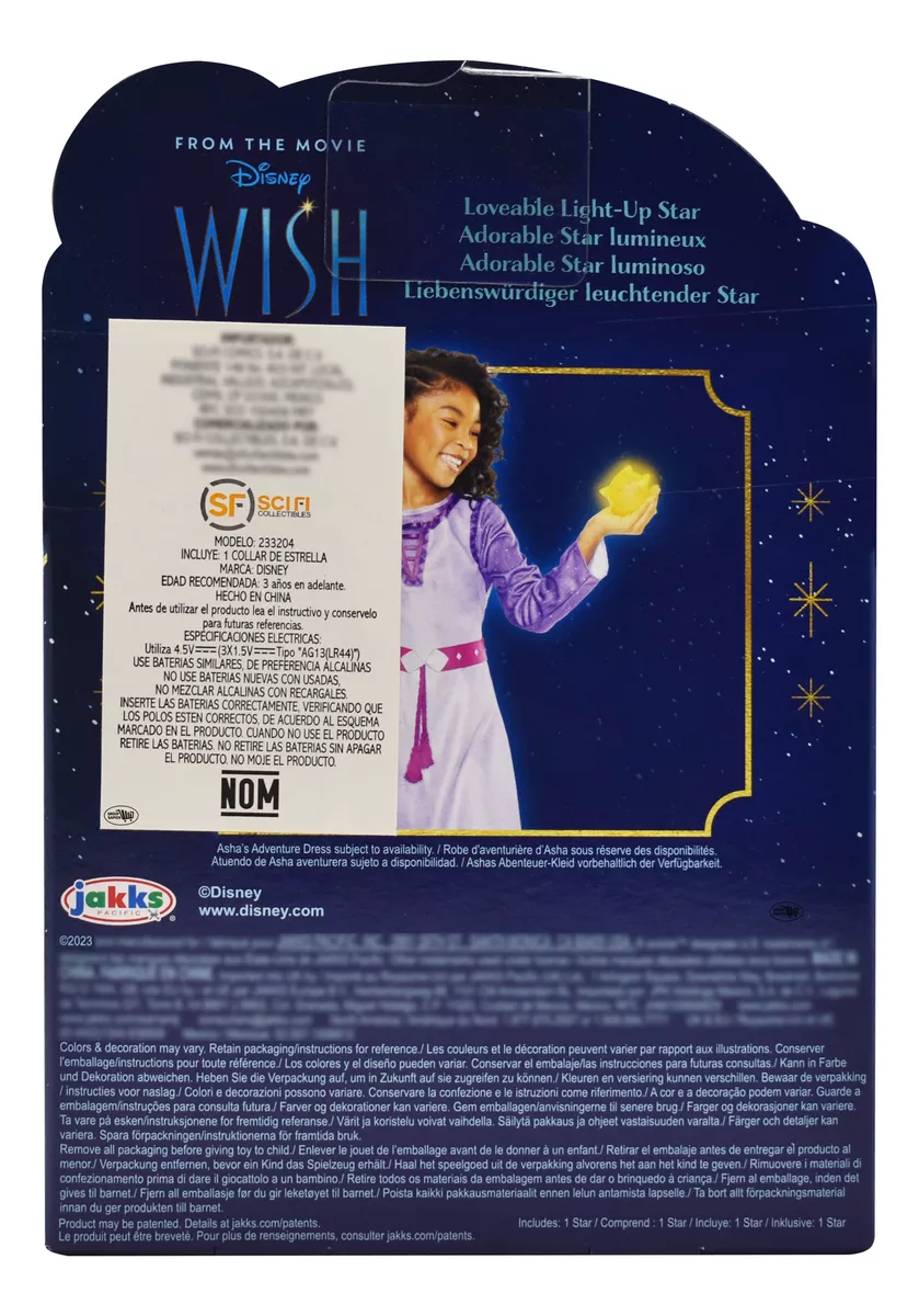Foto 4 pulgar | Estrella Luminosa Wish Jakks Pacific Brilla Y Rie