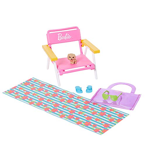 Foto 5 pulgar | Paquete De Accesorios Barbie Beach Lounger - Venta Internacional.