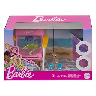 Foto 6 | Paquete De Accesorios Barbie Beach Lounger - Venta Internacional.