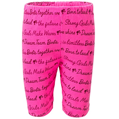 Foto 4 pulgar | Conjunto De Ropa De Barbie Para Niñas Pequeñas, Camiseta Y Pantalones Cortos - Venta Internacional.