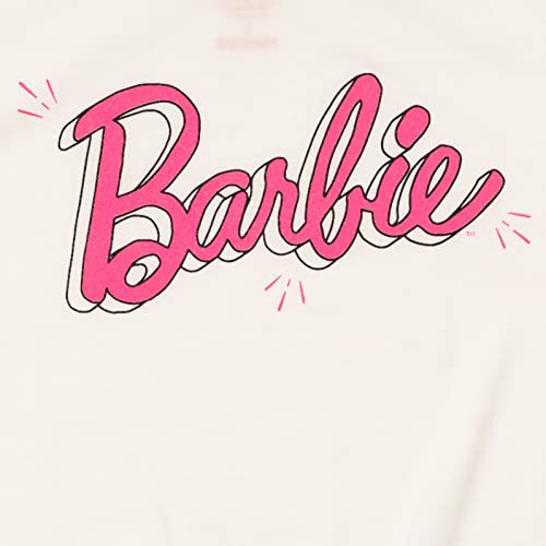 Foto 6 pulgar | Conjunto De Ropa De Barbie Para Niñas Pequeñas, Camiseta Y Pantalones Cortos - Venta Internacional.