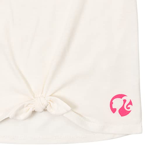 Foto 7 pulgar | Conjunto De Ropa De Barbie Para Niñas Pequeñas, Camiseta Y Pantalones Cortos - Venta Internacional.