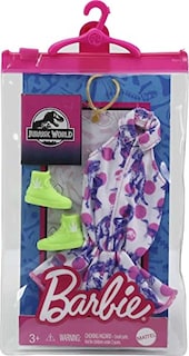 Foto 3 | Ropa De Muñeca Barbie Inspirada En Jurassic World: Dominion, - Venta Internacional.