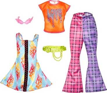 Foto 2 | Barbie Ropa, Moda Y Accesorios 2-pack Dolls, 2 Rock - Venta Internacional.