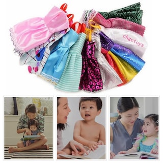 Foto 3 | Set De Ropa Para Muñecas Barbie De 30 Cm, Paquete De 35, Hecho A Mano - Venta Internacional.