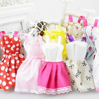 Foto 6 | Set De Ropa Para Muñecas Barbie De 30 Cm, Paquete De 35, Hecho A Mano - Venta Internacional.