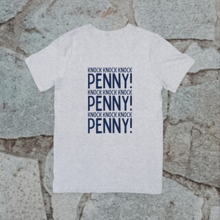 Foto 1 | Camiseta The Big Bang Theory Knock Penny 100% Algodón - Venta Internacional.