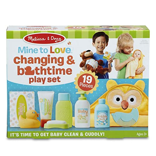 Set de Juego para Muñecas Melissa & Doug Changing & Bathtime - Venta Internacional