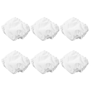 Foto 4 | Pañales reutilizables blancos para muñecas de 10 pulgadas - Set de 6 unidades