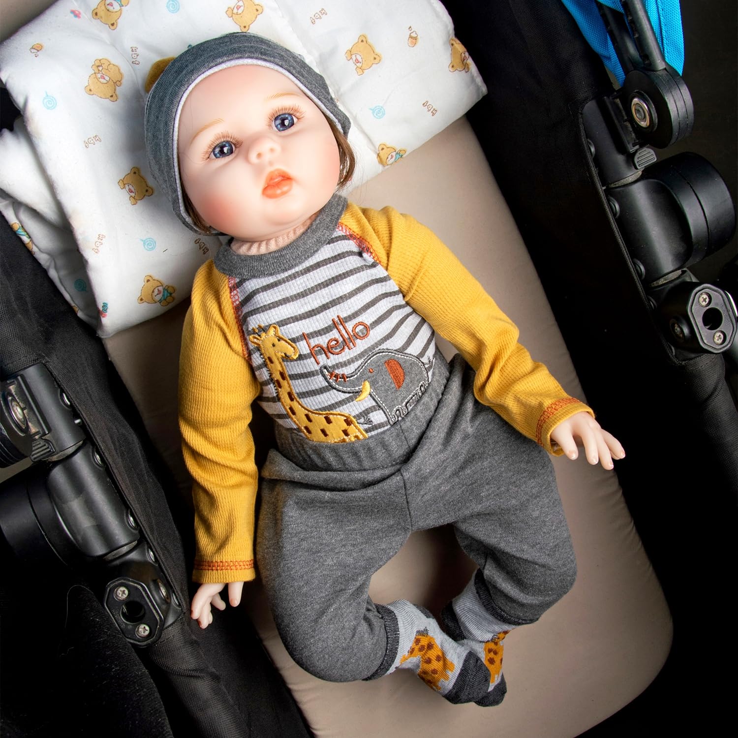 Foto 4 | Set de Ropa para Reborn Baby Doll Boy De 22 A 24 Pulgadas Pedolltree - Venta Internacional