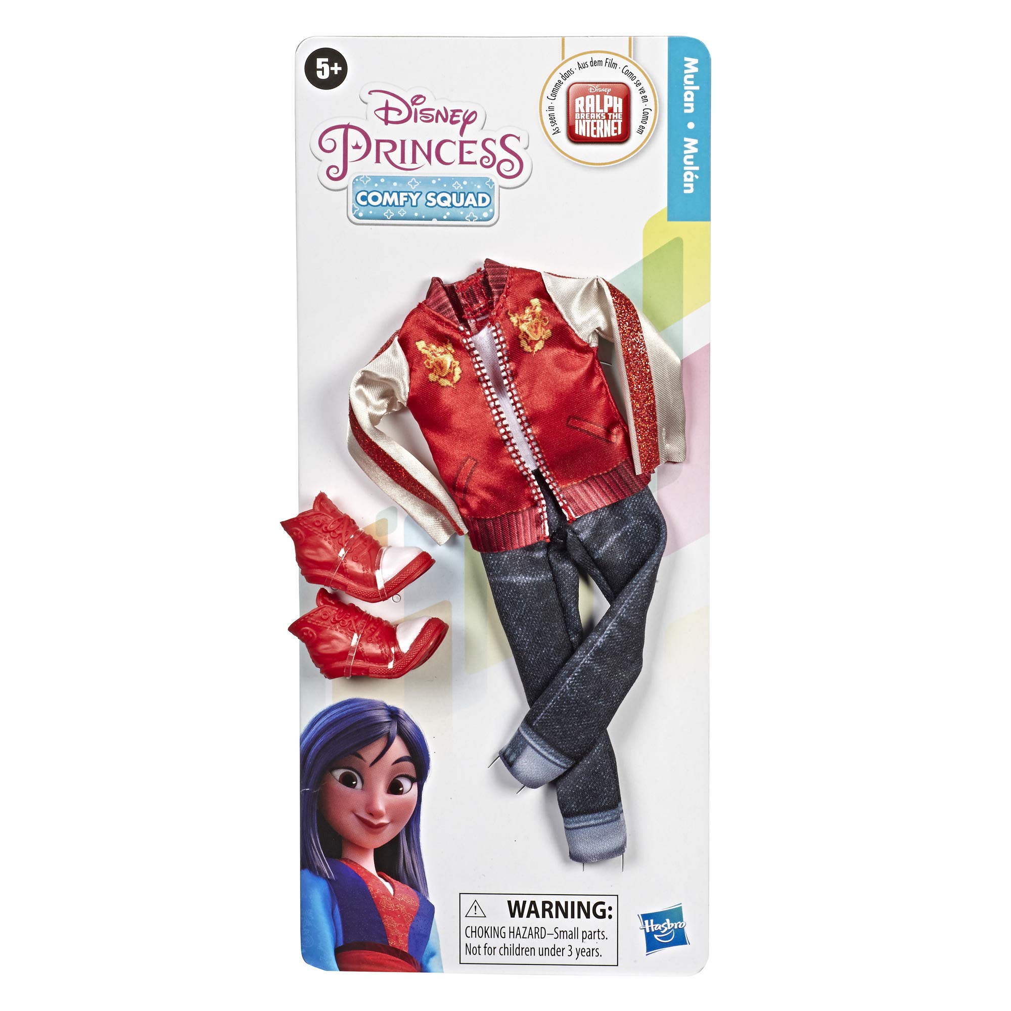 Foto 3 pulgar | Paquete de Moda Disney Princess Comfy Squad para Muñeca Mulán - Venta Internacional