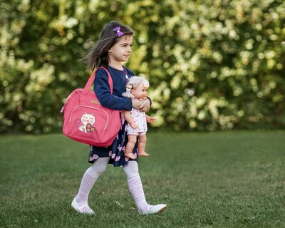 Foto 7 | Bolsa de Pañales para Muñecas Happyvk con Cambiador de Muñecas para Niñas - Venta Internacional