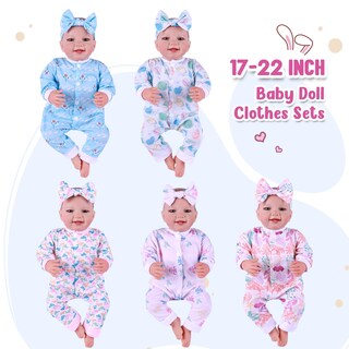 Foto 2 | Set De Ropa Para Muñecas Reborn Babeside Para Muñecas De 43 A 56 Cm - Venta Internacional.