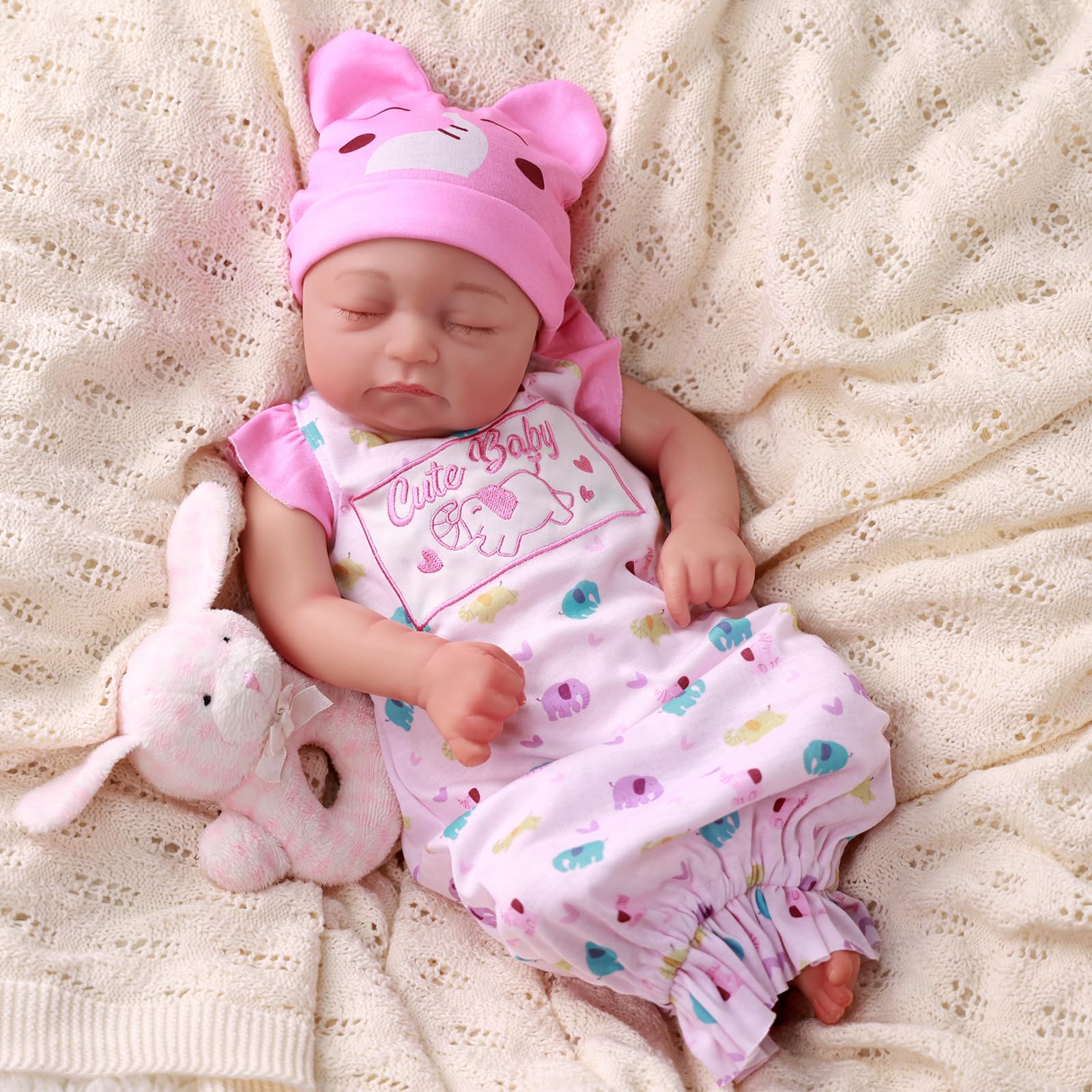 Foto 5 | Set De Ropa Para Muñecas Reborn Babeside Little Elephant, 38-51 Cm - Venta Internacional.