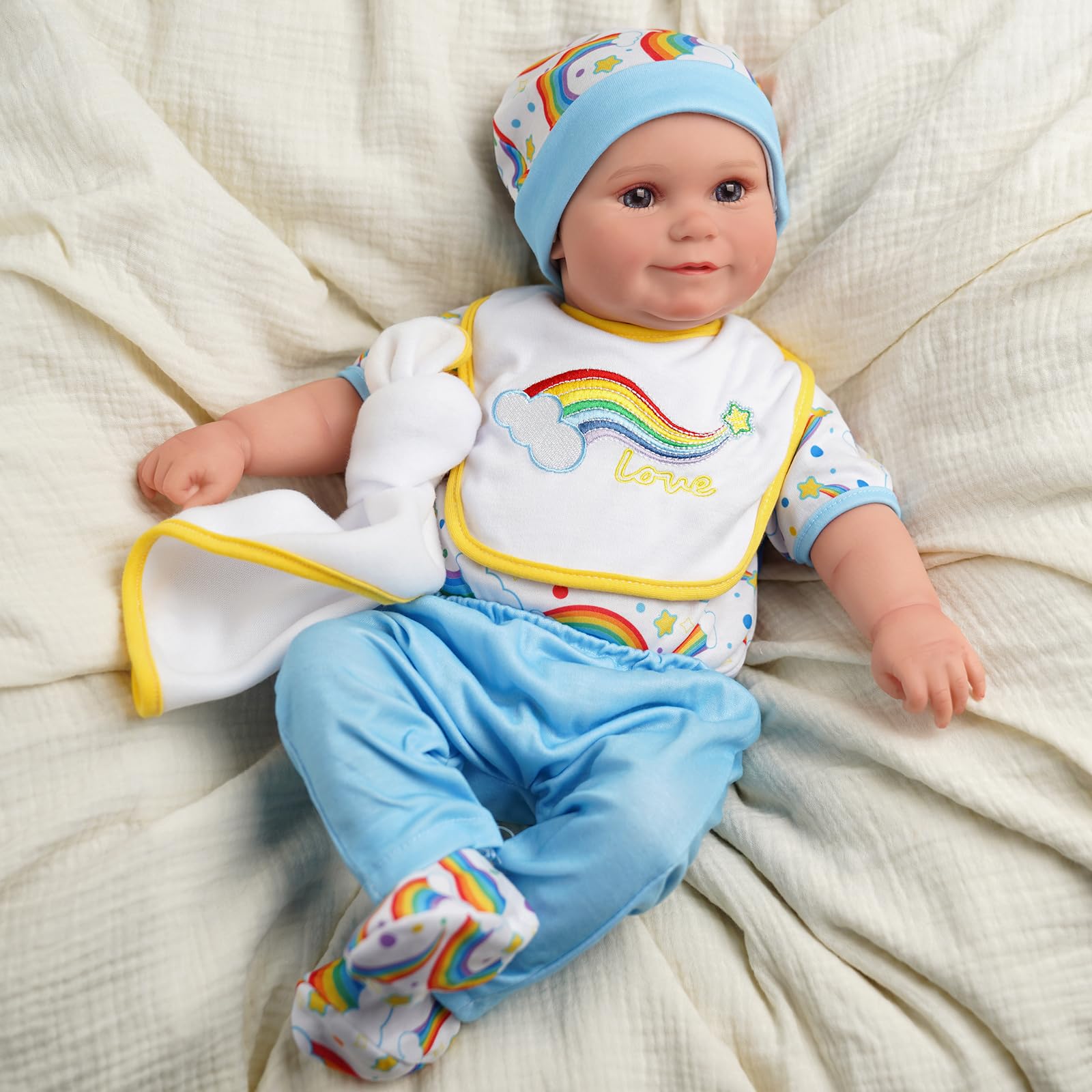 Foto 7 pulgar | Set De Ropa Y Accesorios Reborn Baby Doll Babeside - Venta Internacional.