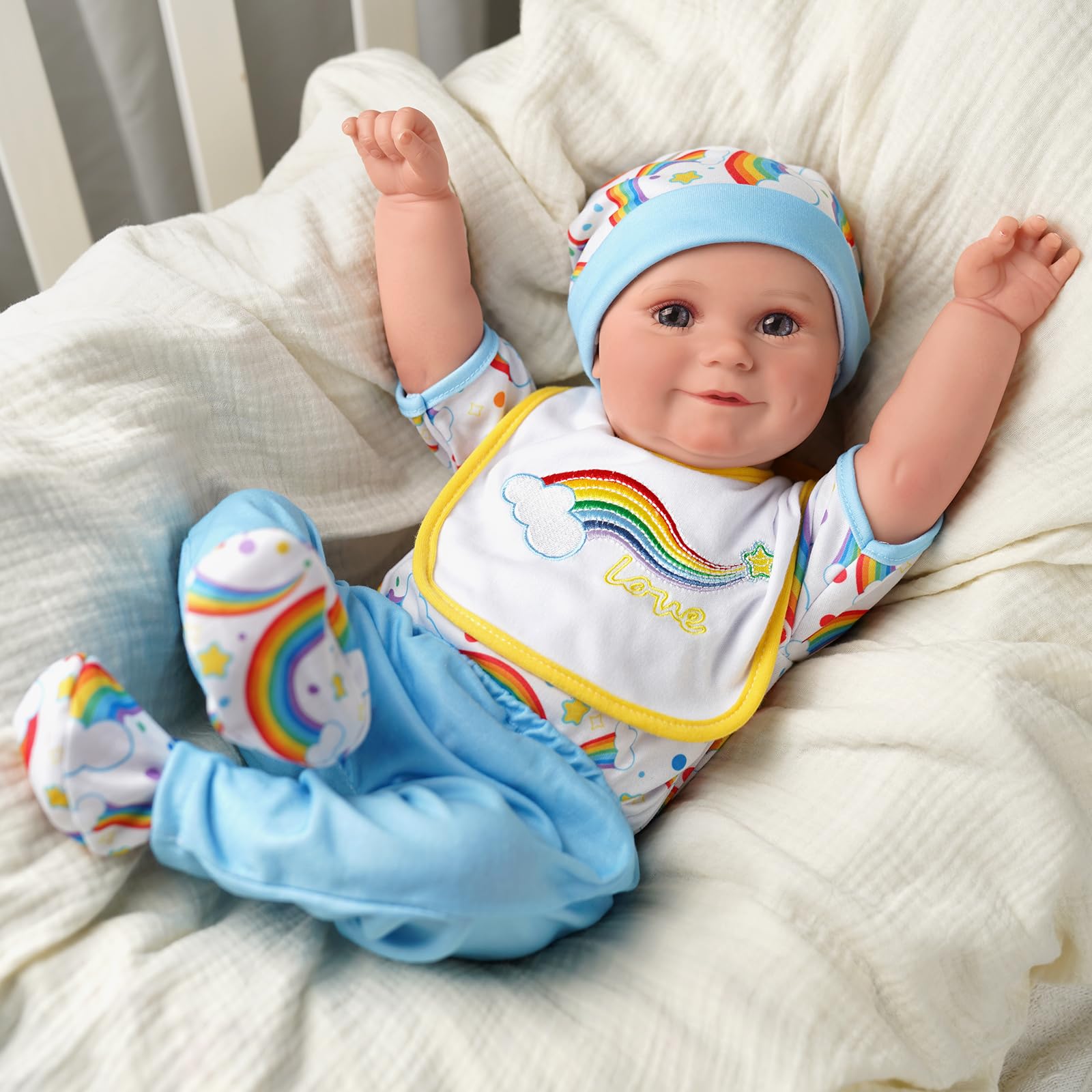 Foto 8 pulgar | Set De Ropa Y Accesorios Reborn Baby Doll Babeside - Venta Internacional.