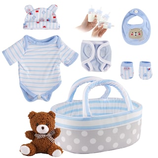 Foto 1 | Set De Ropa Para Muñecas Babeside Para Muñecas De 20 A 22 Cm Con Capazo - Venta Internacional.