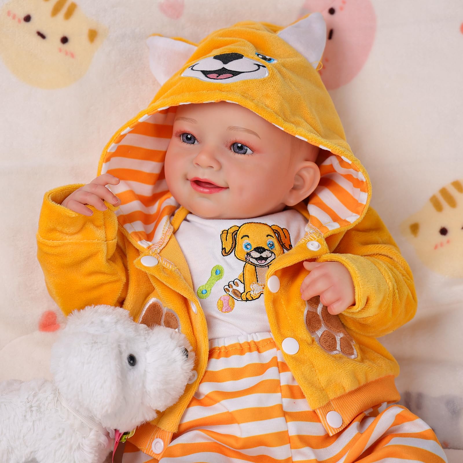 Foto 6 | Ropa Reborn Baby Doll Babeside Para 43 A 56 Cm Con Accesorios - Venta Internacional.