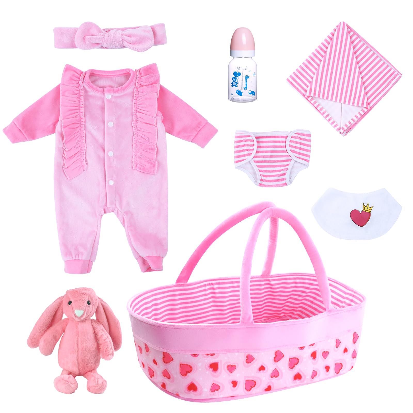 Set de Ropa Babeside con Accesorios para Muñeca-Venta Internacional