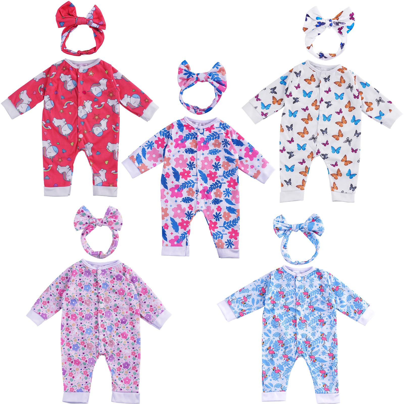 Set De Ropa Para Muñecas Reborn Baby Dolls Babeside De 43 A 56 Cm Con 10 Unidades - Venta Internacional.