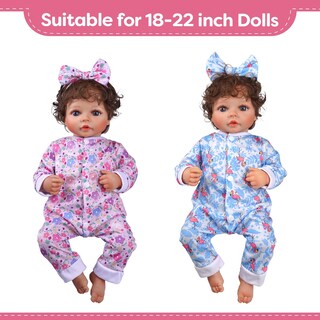 Foto 3 | Set De Ropa Para Muñecas Reborn Baby Dolls Babeside De 43 A 56 Cm Con 10 Unidades - Venta Internacional.