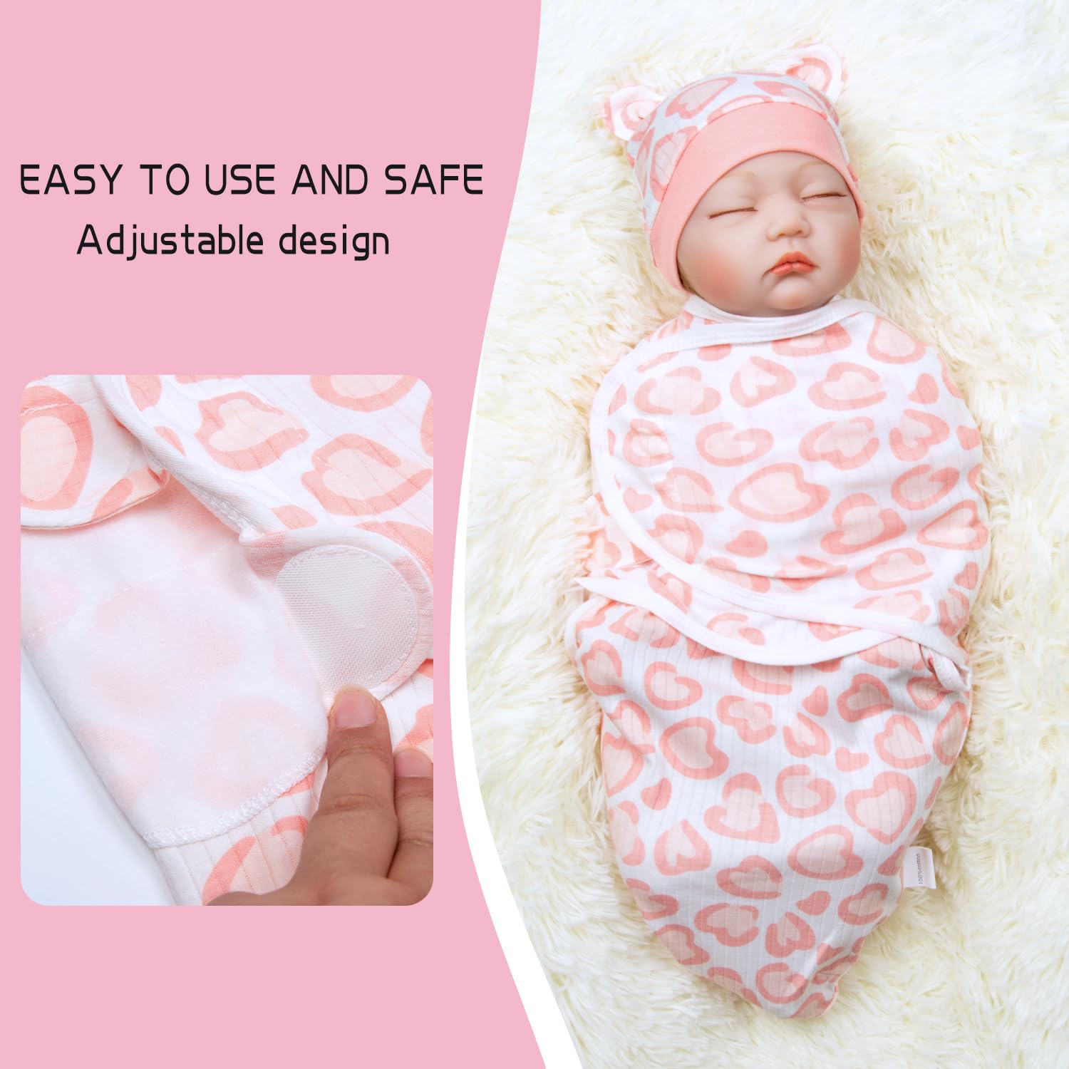 Foto 5 pulgar | Set De Ropa Para Muñecas Reborn Baby Dolls De 17 A 22 Pulgadas Con Manta Para Envolver - Venta Internacional.