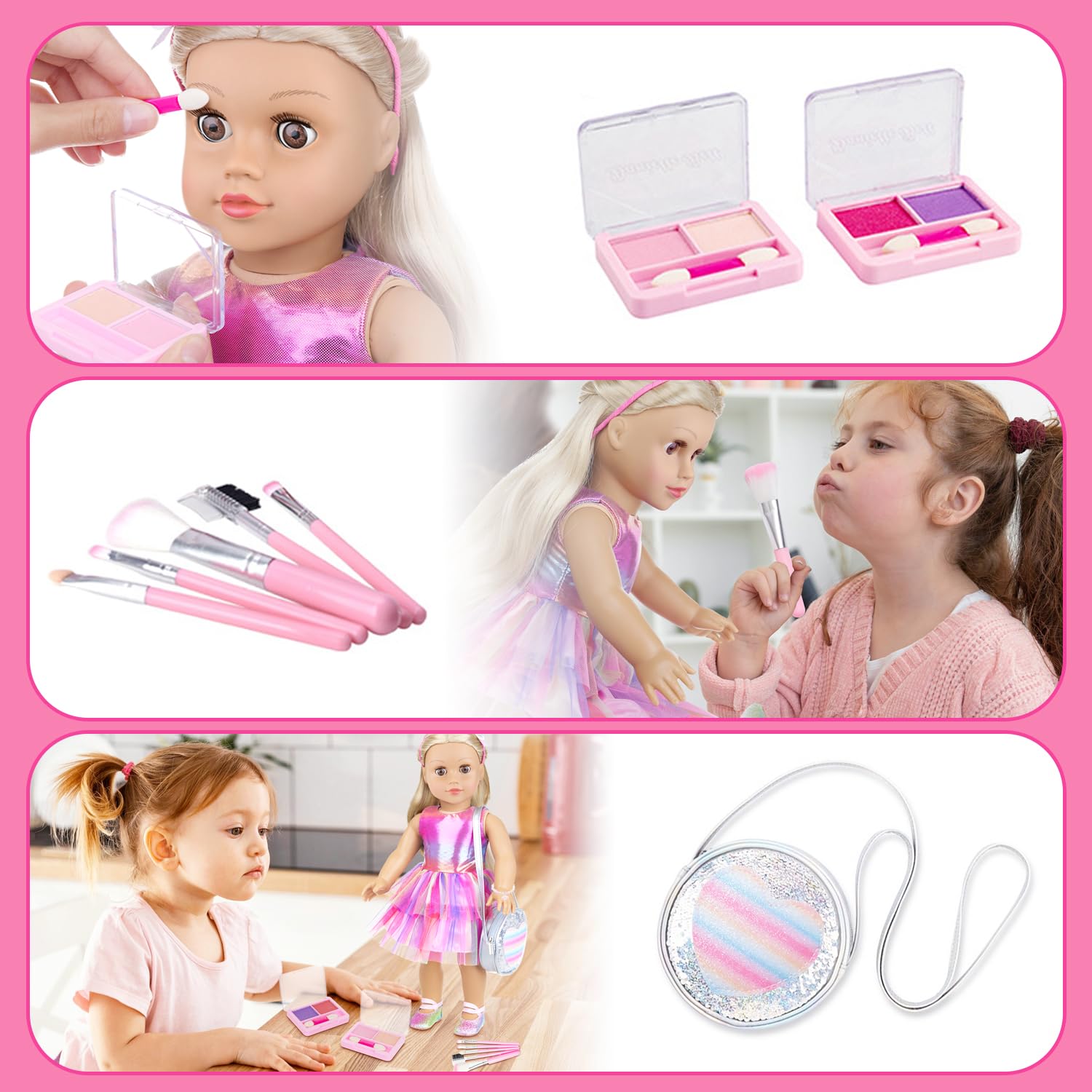 Foto 4 | Set De Accesorios Zita Element, Muñeca Americana De 18 Pulgadas Con Vestido - Venta Internacional.