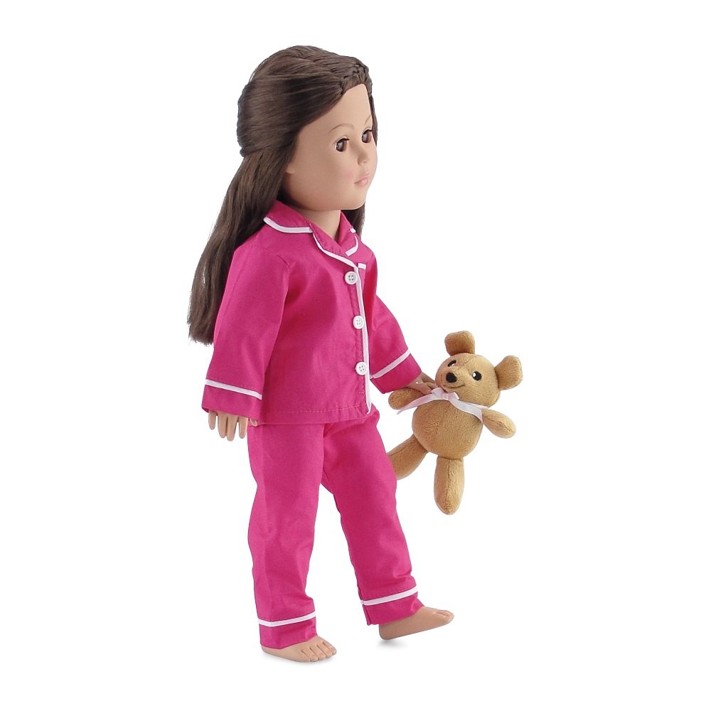 Foto 5 pulgar | Set De Ropa Para Muñecas Emily Rose Cozy Pijama Para Dormir De 18 Pulgadas - Venta Internacional.