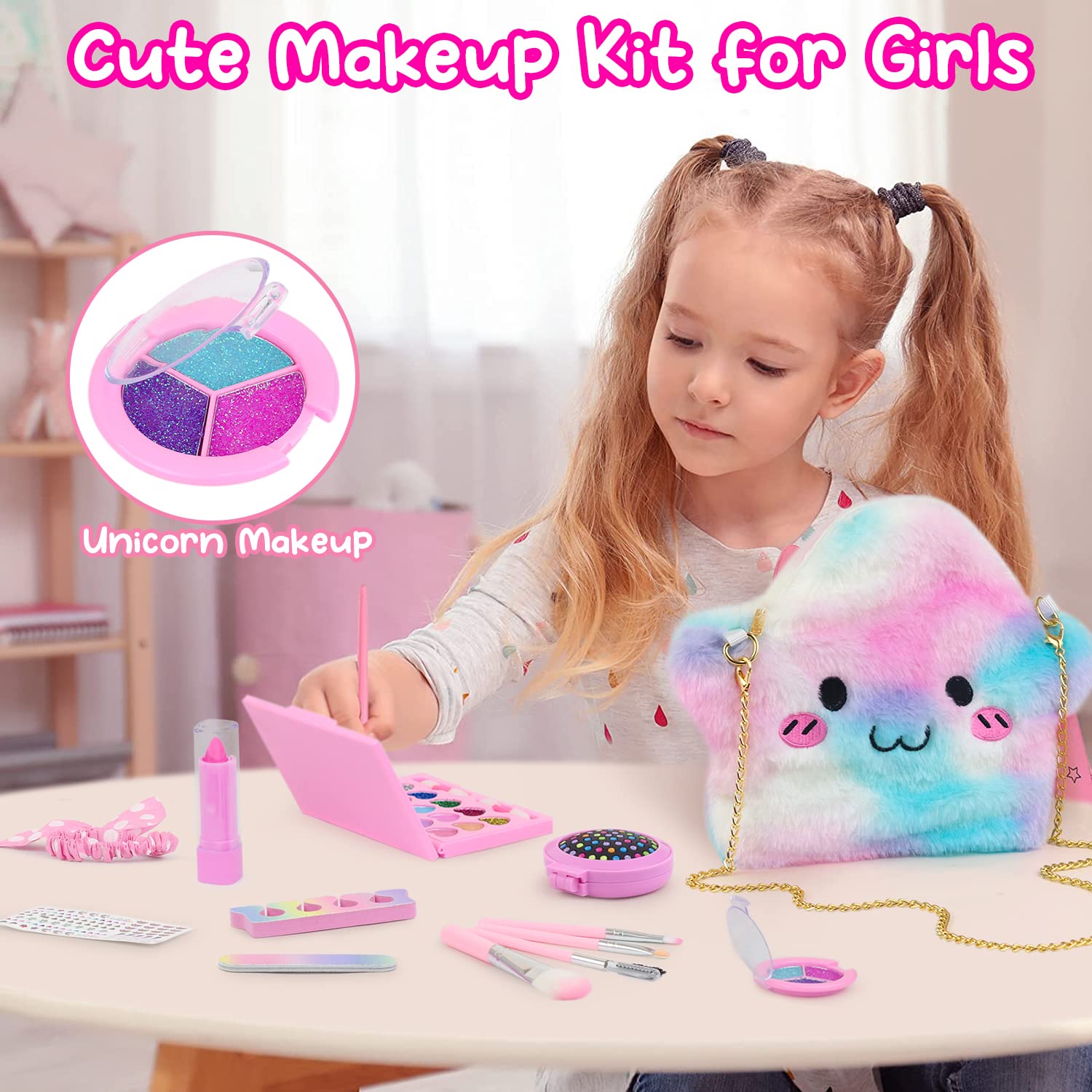 Foto 6 pulgar | Doll Accessories Unicorn Element, 15 Unidades, Vestido Con Maquillaje De 18 Pulgadas - Venta Internacional.