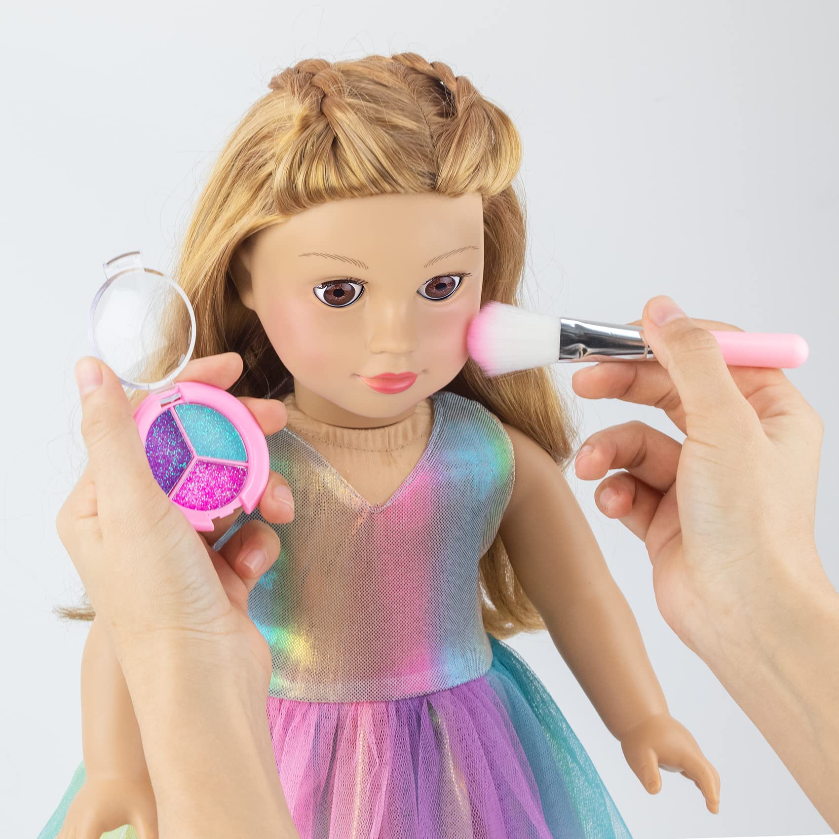 Foto 7 | Doll Accessories Unicorn Element, 15 Unidades, Vestido Con Maquillaje De 18 Pulgadas - Venta Internacional.