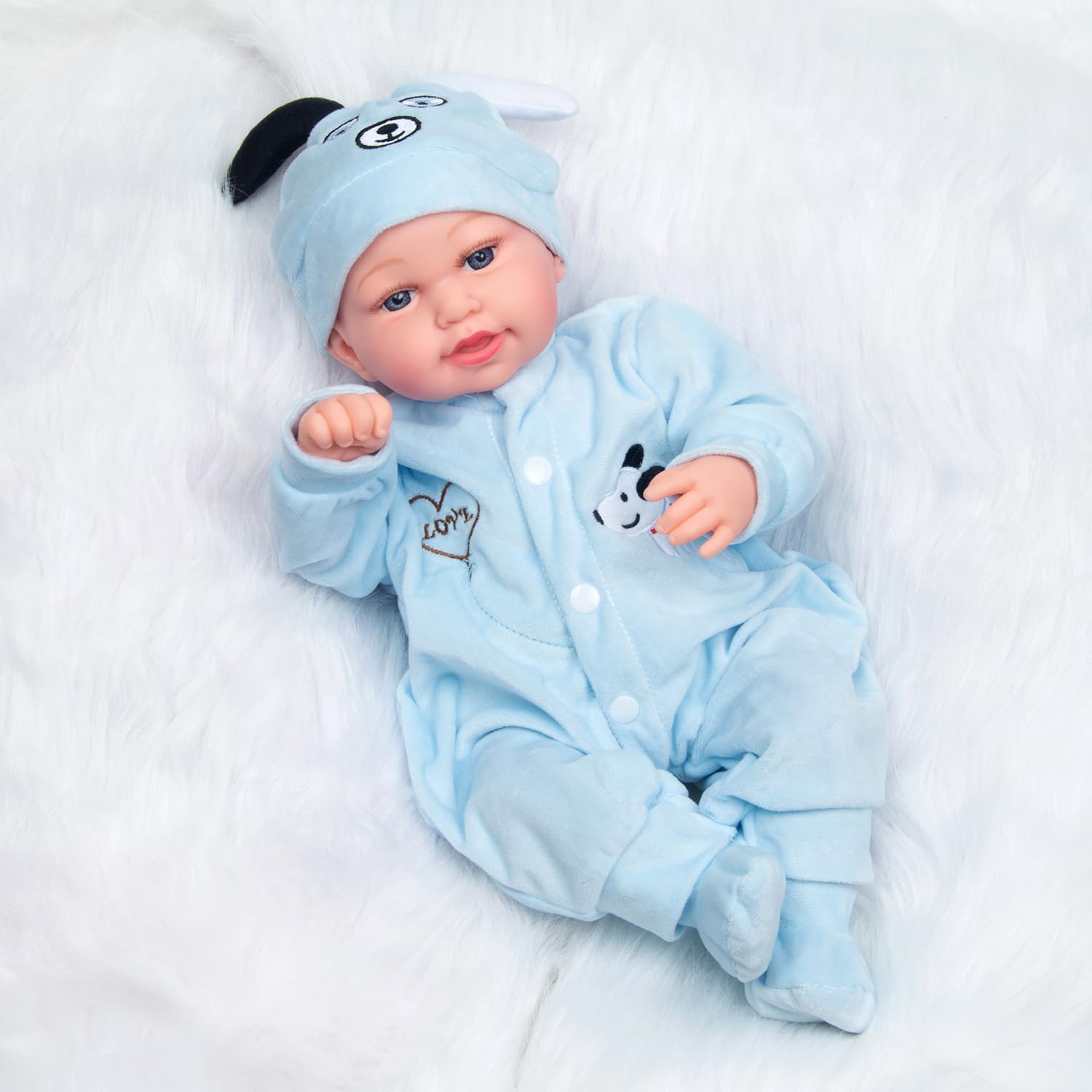 Foto 3 | Set De Ropa Para Reborn Baby Doll Pedolltree De 43 A 50 Cm Con Acceso. - Venta Internacional.