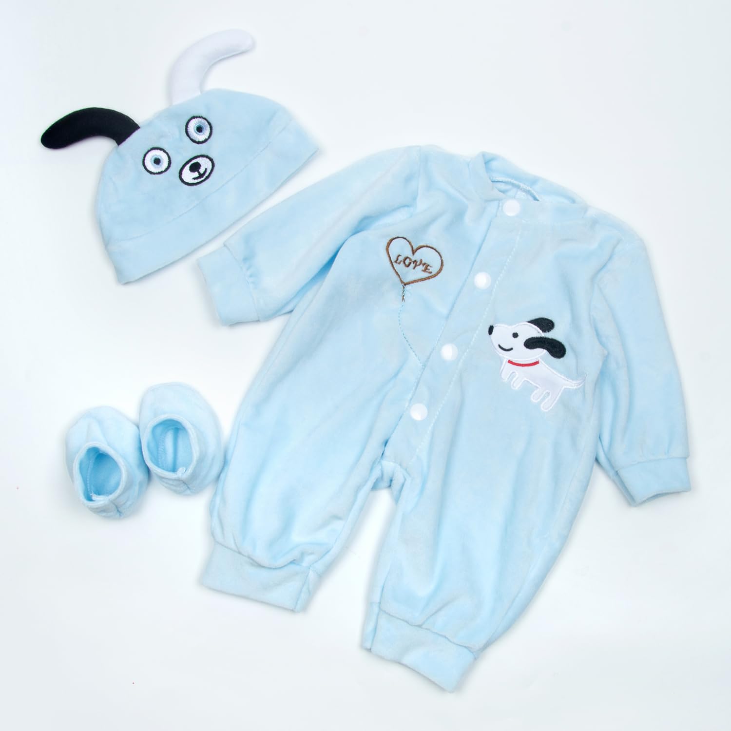 Foto 8 pulgar | Set De Ropa Para Reborn Baby Doll Pedolltree De 43 A 50 Cm Con Acceso. - Venta Internacional.
