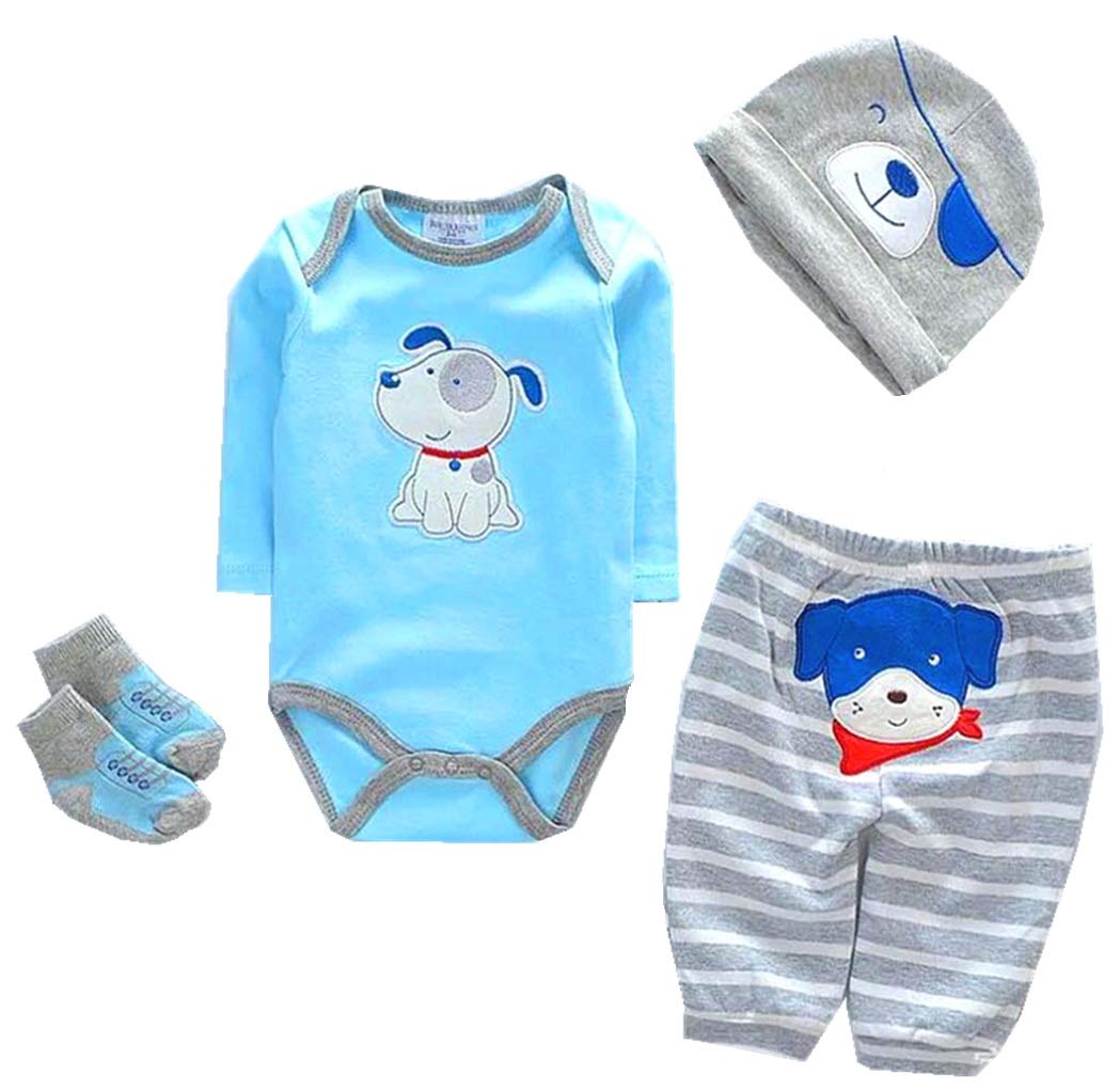 Foto 2 pulgar | Set De Ropa Para Reborn Baby Doll Boy 20-22, Atuendo Azul - Venta Internacional.