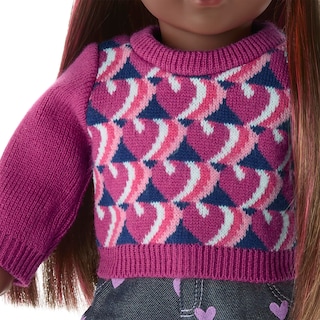 Foto 5 | Muñeca Truly Me American Girl, Estilo Escolar, 18 Pulgadas, Con Atuendo - Venta Internacional.