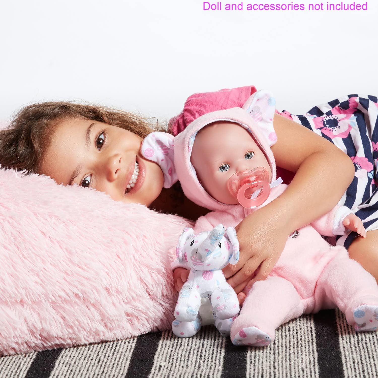 Foto 3 pulgar | Disfraz De Muñeca Jc Toys Berenguer Boutique Pink Elephant - Venta Internacional.